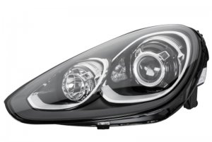 Porsche Cayenne HELLA Headlight Assemblies