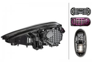 Porsche Cayenne HELLA Headlight Assemblies