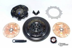 Honda Civic Clutch Kit - Clutch Masters - Twin-Disc w/Alum Flywheel - 1.5L Turbo - `17-`18