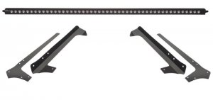 Jeep Wrangler JK LED Light Bar - Roof - Putco - Luminix - Black - `07-`18