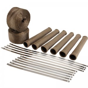 Jeep Wrangler JK Exhaust Wrap Kit - DEI 