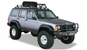 Jeep Cherokee - BUS Jeep Cutout Style Flares