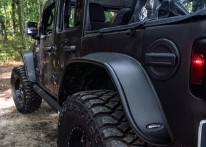 Jeep Wrangler JL Fender Flares - Flat Style - Bushwacker