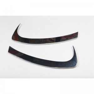 Jeep Wrangler JK Center Dash Accents - Rugged Ridge - Chrome - `07-`10