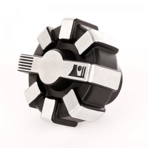 Jeep Gladiator Fuel Cap - Rugged Ridge - Elite - Brushed Aluminum - `20-`22