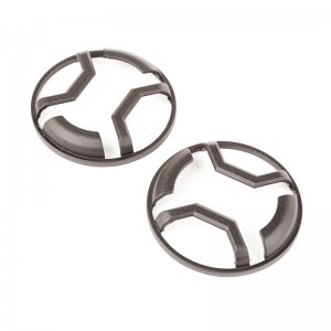 Jeep Wrangler JK Fog Light Guard Elite Euro Guard Kit - Rugged Ridge - Elite Euro - `07-`18