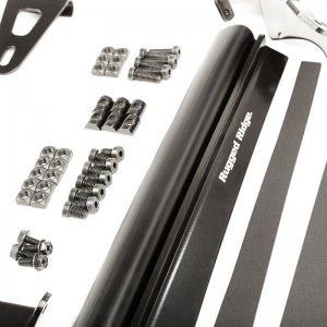 Jeep Wrangler JK Windshield Light Bar - Rugged Ridge - Elite Fast Track - `07-`18