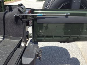 Jeep Wrangler JK Tailgate Assist Kit - Rugged Ridge - `07-`10