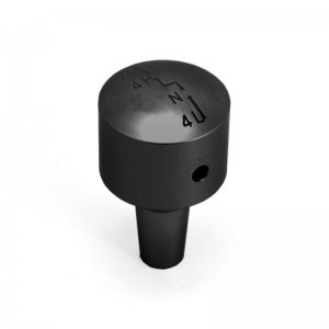 Jeep Wrangler JK Transfer Case Shift Knob - Rugged Ridge - Black - `07-`18