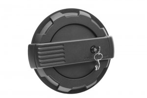 Jeep Wrangler JL Locking Fuel Door - Rugged Ridge - Elite - Black - `19-`23