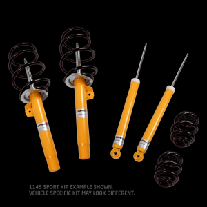 Porsche 911 Suspension Lift Kit - KONI - 1145 Sport Kit - Yellow - `98-`04