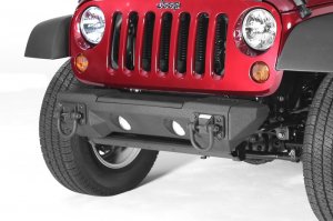 Jeep Wrangler JK Stubby Bumper Ends - Rugged Ridge - All Terrain - Textured black - `07-`18
