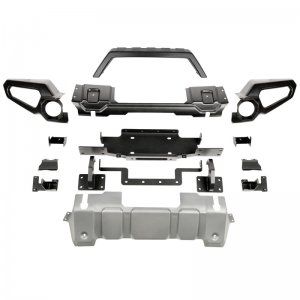 Jeep Gladiator Bumper - Front - Rugged Ridge - Venator W/Overrider & Winch Tray - `20-`21