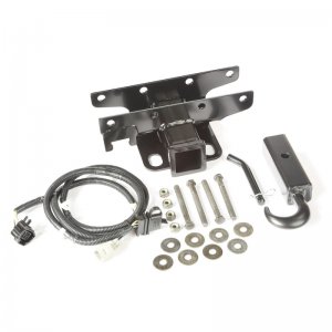 Jeep Wrangler JK Receiver Hitch Kit - Rear - Rugged Ridge - Black - `07-`18