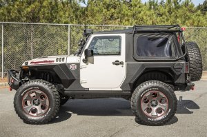 Jeep Wrangler JK XHD Armor Fender Kit - Rear 