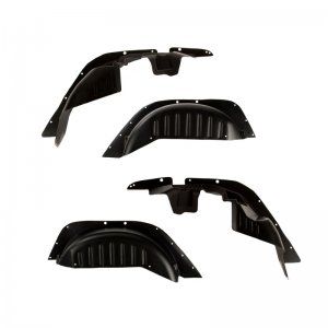 Jeep Wrangler JK Armor Fenders and Liner Kit - Front, Rear - Rugged Ridge - XHD - Black - `07-`18