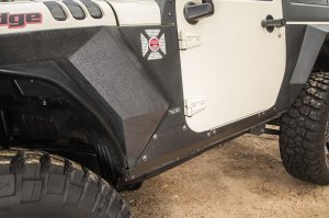 Jeep Wrangler JK Body Armor Cladding - Rugged Ridge - XHD - Black - `07-`18