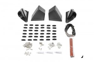 Jeep Gladiator Fender Flares - Front/Rear - Rugged Ridge - Max Terrain - Black - `20-`22