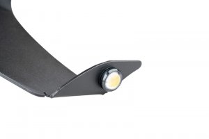 Jeep Gladiator Fender Flare Kit - Front - Rugged Ridge - Chop Bracket Kit with Turn Signals And Side Markers - Matte Black - `20-`22