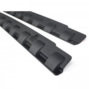 Jeep Wrangler JK Body Armor Kit, Rocker Guard - Rocker - Rugged Ridge - Matte Black - `07-`18