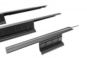 Jeep Wrangler JL Rocker Panel Guard - Rugged Ridge - Body Armor - Matte Black - `18-`22