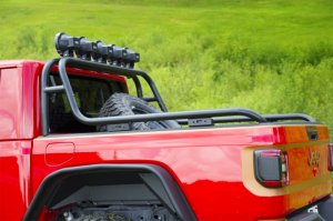 Jeep Gladiator Roof Rack - Rugged Ridge - Sport Rack - Black - `20-`22