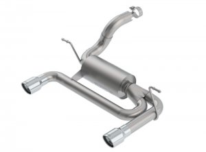 Jeep Wrangler JL Axle Back Exhaust - Rear - Borla - S-Type - 3.6L - `18-`23