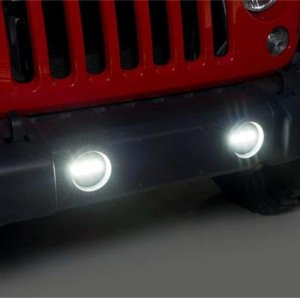 Jeep Wrangler JK Luminix High Power LED Fog Lamps - Putco - `10-`18