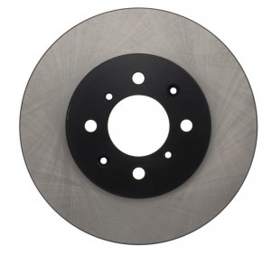 Honda Civic Brake Rotors (2) - Front - Stoptech - Cryo-Stop - Black - `90-`05