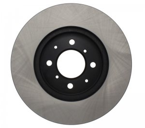 Honda Civic Brake Rotors (2) - Front - Stoptech - Cryo-Stop - Black - `90-`05