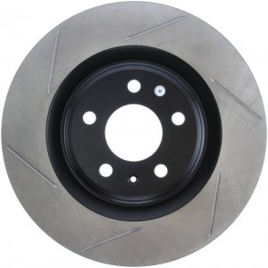 Porsche Macan Brake Rotor (1) - Rear Right - Stoptech - Slotted Sport - `15-`20