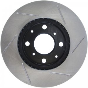 Honda Civic Brake Rotor (1) - Front Right - Stoptech - Slotted Sport - `93-`00