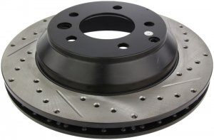Porsche Cayenne ST Slot & Drill Brake Rotors