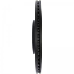 Porsche Macan Brake Rotor (1) - Rear Right - Stoptech - Slotted/Drilled Sport - Black E-Coated - `15-`20