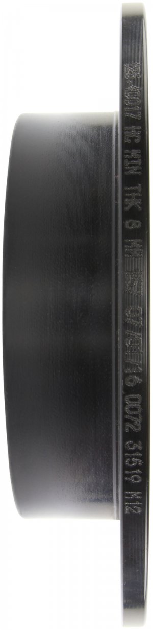 Honda Civic Brake Rotor (1) - Rear Left - Stoptech - Slotted & Drilled - Black - `92-`00