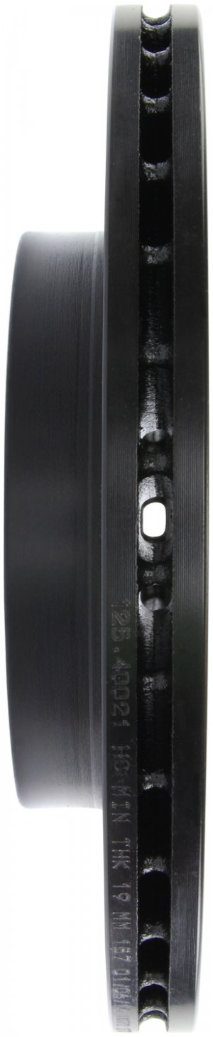 Honda Civic Brake Rotor (1) - Front Left - Stoptech - StopTech Drilled/Slotted - Black - `01-`05