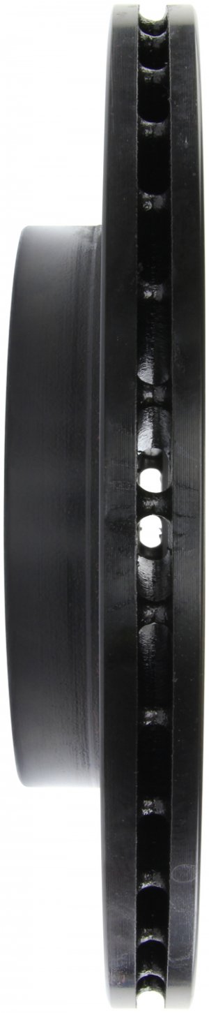 Honda Civic Brake Rotor (1) - Front Right - Stoptech - Sport Drilled & Slotted - Black - `01-`05