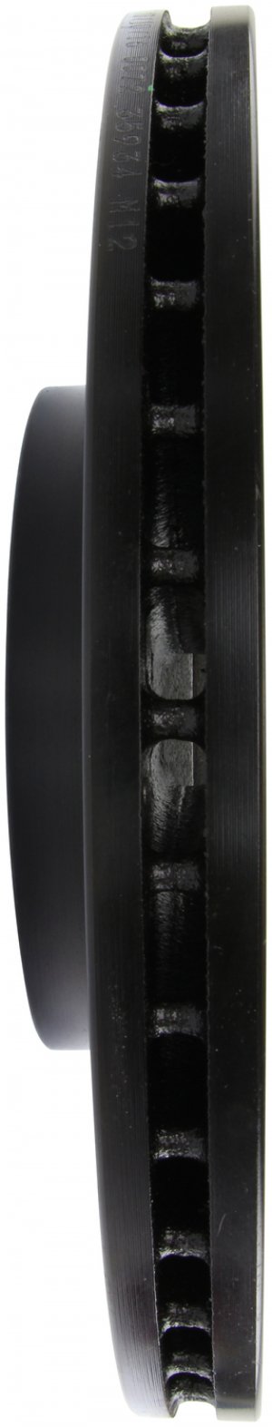 Honda Civic Brake Rotor (1) - Front Left - Stoptech - Slotted & Drilled - Black - `06-`09