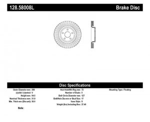 Jeep Grand Cherokee - ST Drilled Sport Brake Rotors
