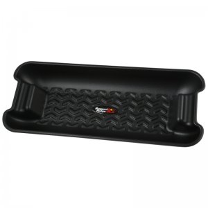 Jeep Wrangler JK Rear Storage Bin - Rear - Rugged Ridge - Black - `07-`12