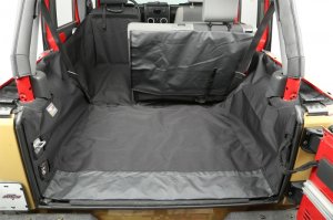 Jeep Wrangler JK Cargo Cover - Rear - Rugged Ridge - C3 - `07-`18
