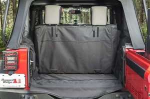Jeep Wrangler JK Cargo Cover - Rear - Rugged Ridge - C3 - `07-`18