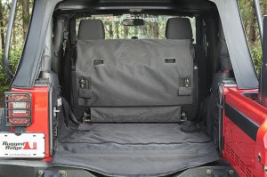 Jeep Wrangler JK Cargo Cover - Rear - Rugged Ridge - C3 - `07-`18