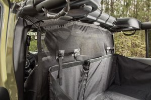 Jeep Wrangler JK Cargo Curtain - Front - Rugged Ridge - C2 - `07-`18