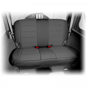 Jeep Wrangler JK Neoprene Seat Covers - Rear - Rugged Ridge - Black - `07-`18