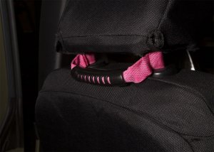 Jeep Wrangler JK Grab Handle - A-Pillar - Rugged Ridge - Pink - `07-`18