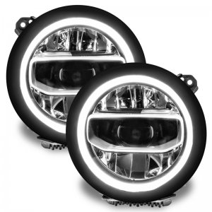Jeep Gladiator Headlight DRL Upgrade Kit - ORACLE Lighting - RGB+W ColorSHIFT DRL Upgrade