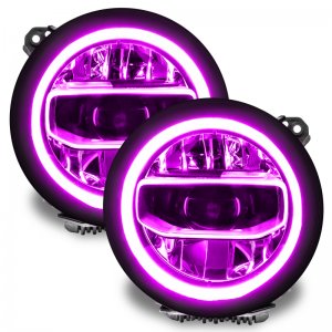 Jeep Wrangler JL Headlight DRL Kit - ORACLE Lighting - ColorSHIFT - RGB+W - 0