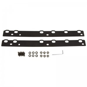 Jeep Wrangler JK Trail Anchor Rail Kit - Rear - Rugged Ridge - black - `07-`18
