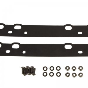 Jeep Wrangler JK Trail Anchor Rail Kit - Rear - Rugged Ridge - black - `07-`18